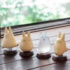 Statues|Maison Ghibli Statuette Totoro blanc surpris - Mon Voisin Totoro