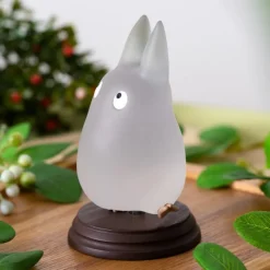 Statues|Maison Ghibli Statuette Totoro blanc transparent - Mon Voisin Totoro