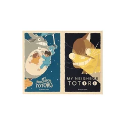 Petit Matériel|Maison Ghibli Stickers rétro Chatbus & Totoro Volant - Mon Voisin Totoro