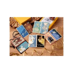 Petit Matériel|Maison Ghibli Stickers rétro Savoia & Gina - Porco Rosso