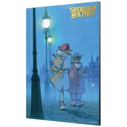Décoration Murale|Maison Ghibli Tableau 02 - Holmes & Watson - Sherlock Holmes