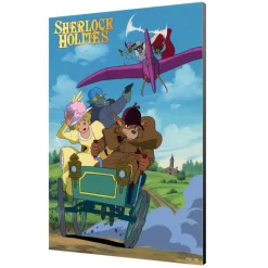 Décoration Murale|Maison Ghibli Tableau 01 - Sherlock vs Moriarty - Sherlock Holmes