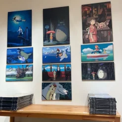 Décoration Murale|Maison Ghibli Tableau Ghibli 01 - Kiki la petite sorcière