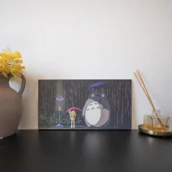 Décoration Murale|Maison Ghibli Tableau Ghibli 07 - Totoro Arrêt De Bus