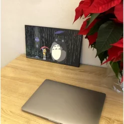 Décoration Murale|Maison Ghibli Tableau Ghibli 07 - Totoro Arrêt De Bus