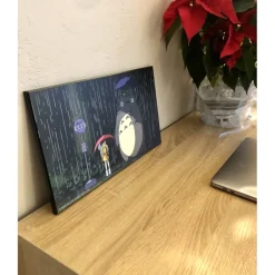 Décoration Murale|Maison Ghibli Tableau Ghibli 07 - Totoro Arrêt De Bus