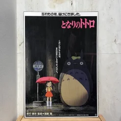 Décoration Murale|Maison Ghibli Tableau 35x50 Affiche Japonaise – Totoro