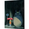 Décoration Murale|Maison Ghibli Tableau 35x50 Ghibli - Mon Voisin Totoro