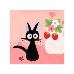 Cuisine Et Table|Maison Ghibli Tablier Jiji Fraises 84 x 61,5 cm - Kiki la petite sorcière
