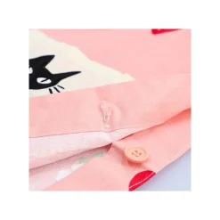 Cuisine Et Table|Maison Ghibli Tablier Jiji Fraises 84 x 61,5 cm - Kiki la petite sorcière