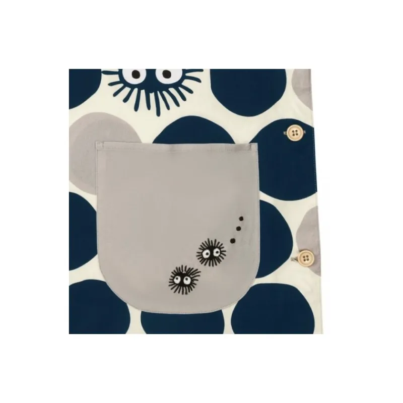 Cuisine Et Table|Maison Ghibli Tablier Motif Noiraudes 84 x 61,5 cm - Mon Voisin Totoro