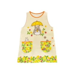 Cuisine Et Table|Maison Ghibli Tablier Totoro Champs de Fleurs 84 x 61,5 cm - Mon Voisin Totoro