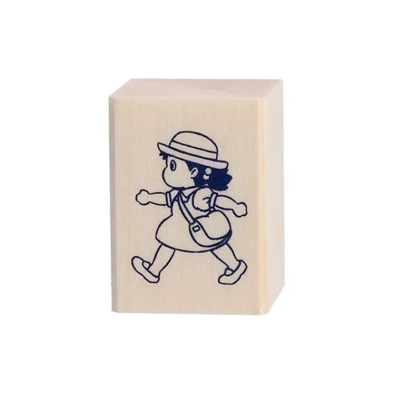 Petit Matériel|Maison Ghibli Tampon en bois Mei - Mon Voisin Totoro