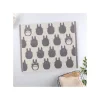 Linge De Maison|Maison Ghibli Tapis de Bain Silhouette Totoro Gris 50x60 cm - Mon Voisin Totoro