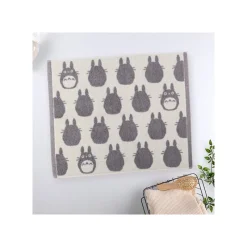Linge De Maison|Maison Ghibli Tapis de Bain Silhouette Totoro Gris 50x60 cm - Mon Voisin Totoro