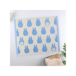 Linge De Maison|Maison Ghibli Tapis de Bain Silhouette Totoro Bleu 50x60 cm - Mon Voisin Totoro