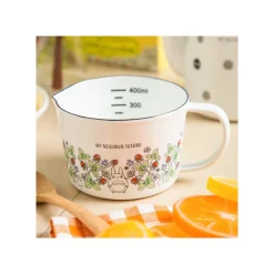 Cuisine Et Table|Maison Ghibli Tasse à mesurer émail Noiraudes 450ml - Mon Voisin Totoro