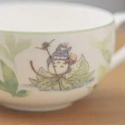 Cuisine Et Table|Maison Ghibli Tasse à soupe Totoro sur une feuille - Mon Voisin Totoro