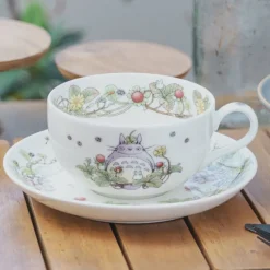 Cuisine Et Table|Maison Ghibli Tasse et Sous Tasse Totoro Fraise - Mon Voisin Totoro