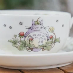 Cuisine Et Table|Maison Ghibli Tasse et Sous Tasse Totoro Fraise - Mon Voisin Totoro