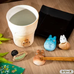 Cuisine Et Table|Maison Ghibli Tasse faite main blanche Shigariki Totoro - Mon voisin Totoro