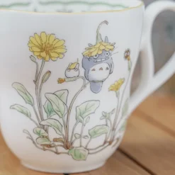 Cuisine Et Table|Maison Ghibli Tasse Totoro Chapeau de Fleurs Jaunes - Mon Voisin Totoro