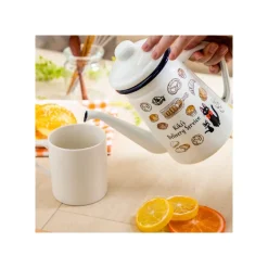 Cuisine Et Table|Maison Ghibli Théière émail Viennoiseries 1,1l - Kiki la petite sorcière