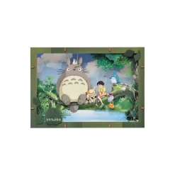 Loisirs Créatifs|Maison Ghibli Théâtre de papier Deluxe Totoro pêche - Mon Voisin Totoro