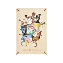 Loisirs Créatifs|Maison Ghibli Théâtre de papier Double façade - Le Château ambulant