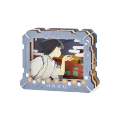 Loisirs Créatifs|Maison Ghibli Théâtre de papier Le vœu de Haku Onigiri - Le Voyage de Chihiro