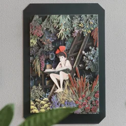 Loisirs Créatifs|Maison Ghibli Théâtre de papier Ombres Le coin des filles - Kiki la petite sorcière