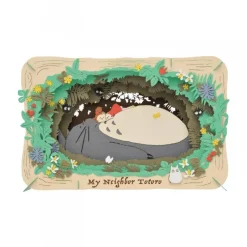 Loisirs Créatifs|Maison Ghibli Théâtre de papier Sieste de Mei - Mon Voisin Totoro