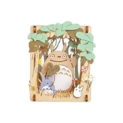 Loisirs Créatifs|Maison Ghibli Théâtre de papier Style bois Totoro Dondoko - Mon Voisin Totoro