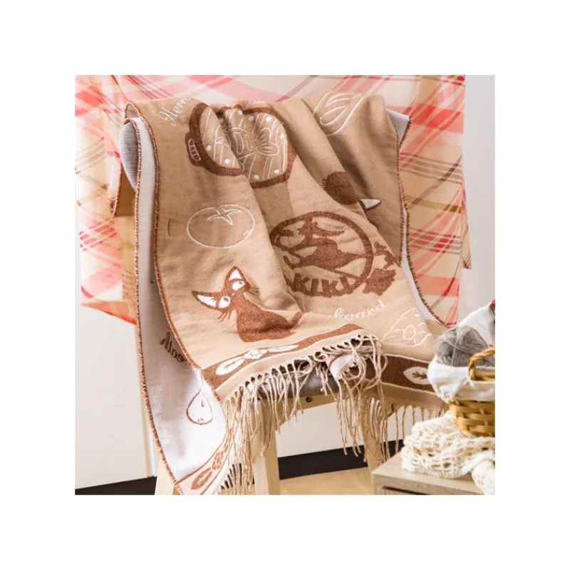 Textile|Maison Ghibli Étole Beige Jiji - Kiki la petite sorcière