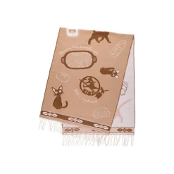 Textile|Maison Ghibli Étole Beige Jiji - Kiki la petite sorcière