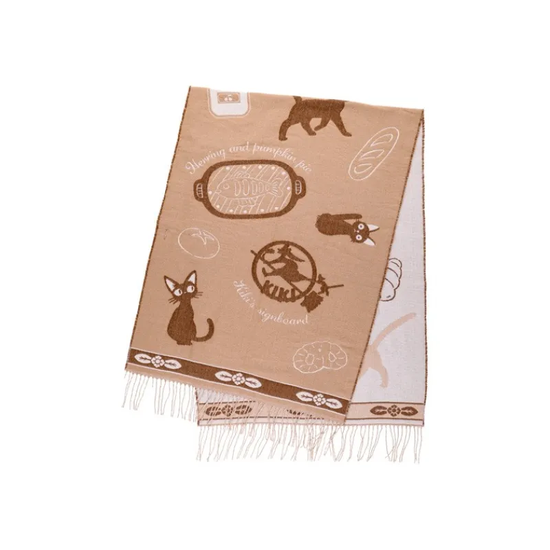 Textile|Maison Ghibli Étole Beige Jiji - Kiki la petite sorcière