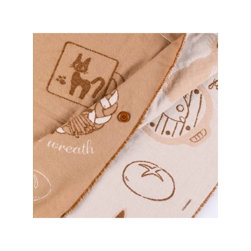 Textile|Maison Ghibli Étole Beige Jiji - Kiki la petite sorcière