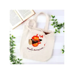 Sacs|Maison Ghibli Tote bag Brodé Calcifer - Le Château ambulant