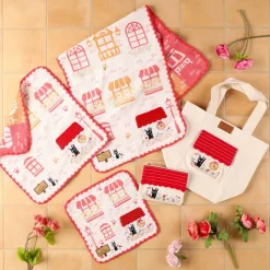 Sacs|Maison Ghibli Tote bag Jiji Au milieu des fleurs - Kiki la petite sorcière