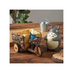 Décoration|Maison Ghibli Tricycle Diorama Pot - Mon Voisin Totoro