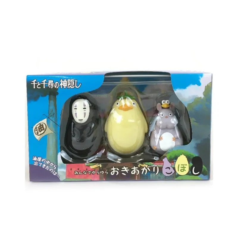 Jouets|Maison Ghibli Trois Figurines à Collectionner - Le Voyage de Chihiro