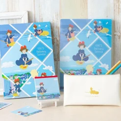 Classement|Maison Ghibli Trousse argentée Kiki vole - Kiki la petite sorcière