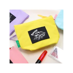 Classement|Maison Ghibli Trousse brodée Totoro Gris et Bleu - Mon Voisin Totoro