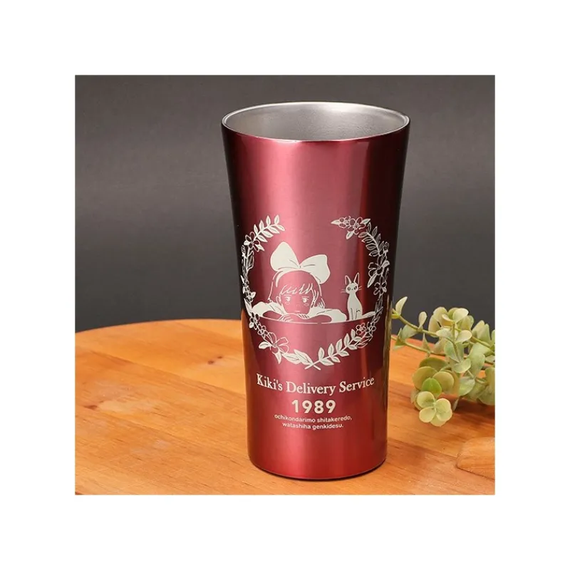 Cuisine Et Table|Maison Ghibli Tumbler Metal 400 Ml Tout Va Bien - Kiki la petite sorcière
