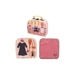 Linge De Maison|Maison Ghibli Valisette Cadeau Jiji Avec 2 Mini-Serviettes - Kiki la petite sorcièr