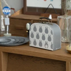 Sacs|Maison Ghibli Valisette S Silhouette Totoro Gris - Mon Voisin Totoro