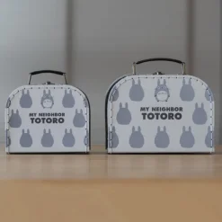 Sacs|Maison Ghibli Valisette S Silhouette Totoro Gris - Mon Voisin Totoro
