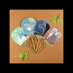 Accessoires|Maison Ghibli Éventail Bambou Totoro Volant - Mon Voisin Totoro