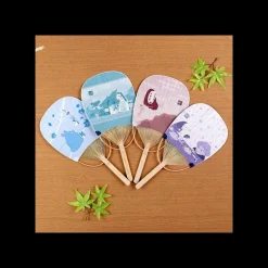 Accessoires|Maison Ghibli Éventail Bambou Totoro Volant - Mon Voisin Totoro