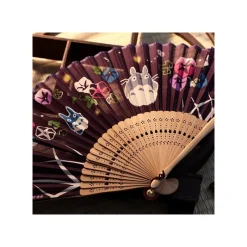 Accessoires|Maison Ghibli Éventail Belles de Jours et Lucioles - Mon Voisin Totoro